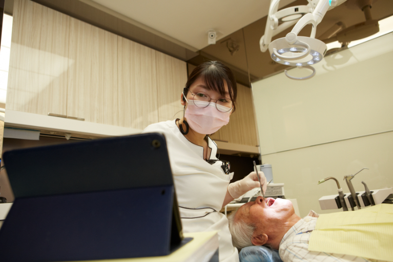 日本歯周病学会認定歯科衛生士が在籍